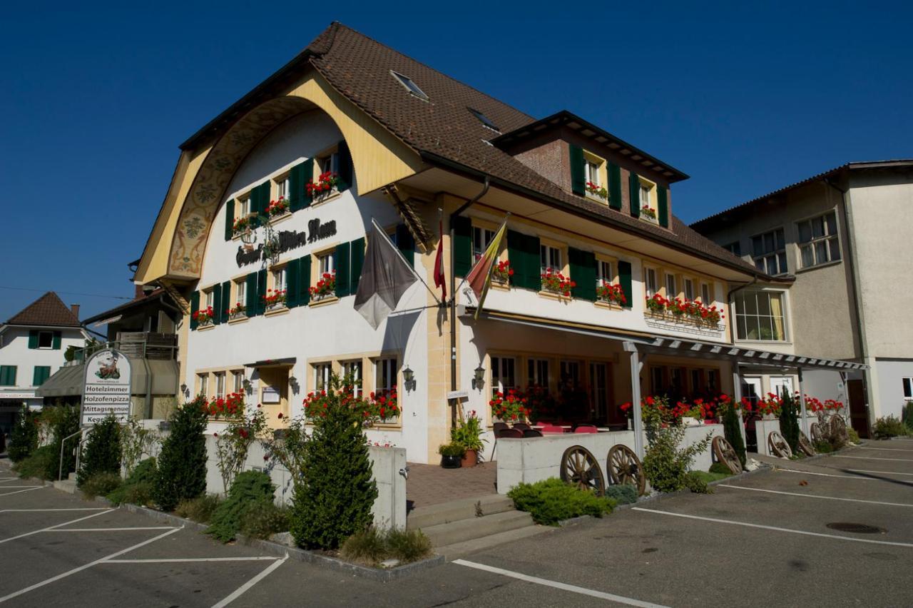 Gasthof Zum Wilden Mann Aarwangen Exterior photo