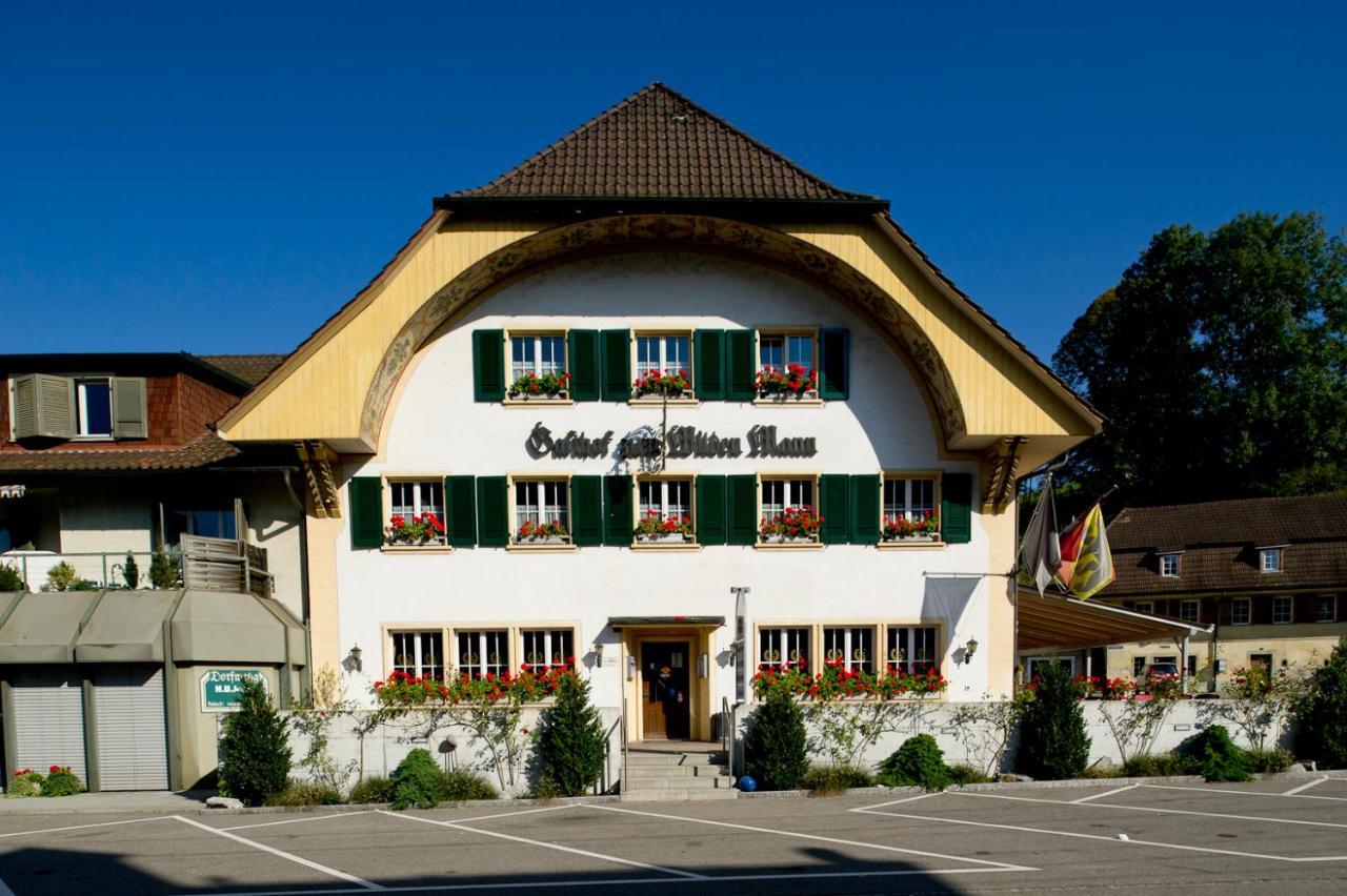 Gasthof Zum Wilden Mann Aarwangen Exterior photo